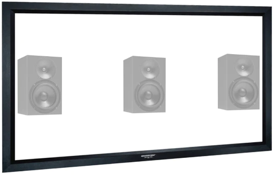 Grandview Flat Series 100" akustinen valkokangas 16:9