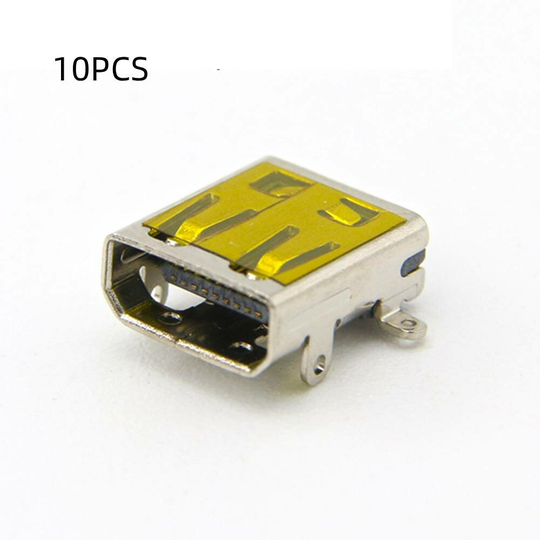 10PCS 19Pin HD Interface Mini HDMI kvinnlig uttag D-typ Sport DV-uttag MICRO HDMI