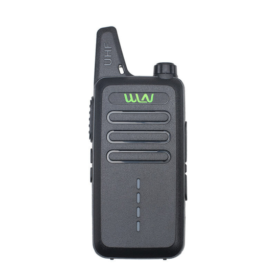 Mini WLN KD-C1E Walkie Talkie 2W 16 CH 400-470MHz UHF Handhållen tvåvägsradioleksak Comunicador Walkie-talkie