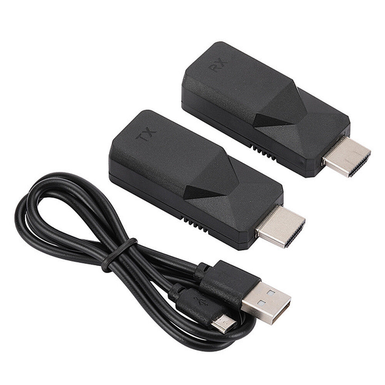 HDMI Extender Monitor RJ45 LAN nätverk till HDMI kabelkontakt 60M TX RX sändare mottagare koppling för TV dator