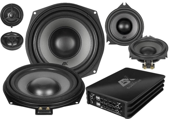 Audiokit BMW hifipaketti ESX Audio