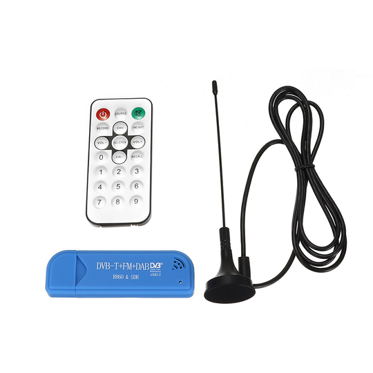 25 MHz -1760 MHz mottagare för SDR RTL2832U R828D A300U DAB FM