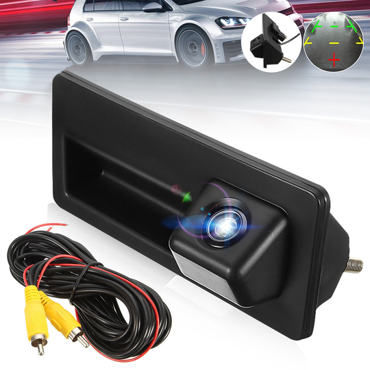 Bil bakre kamera Night Vision Backande Auto Parkeringsmonitor Vattentät För VW TIGUAN GOLF JETTA RCD510 RNS315 RNS310 RN
