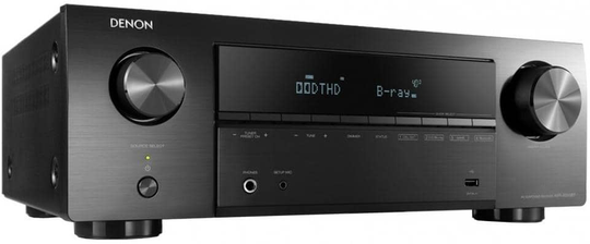 Denon AVR-X550BT 5.2 kotiteatterivahvistin, musta