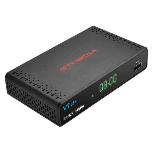 Gtmedia TV-tuner DVB-S2 V7S5X Scart-gränssnitt Full 1080P H.265 HD Digital satellitmottagare Support Youtube Set Top Box