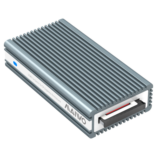 MAIWO USB3.1 till CF Express-kortläsare 10Gbps Plug and Play gratis drivrutinsaluminiumskal