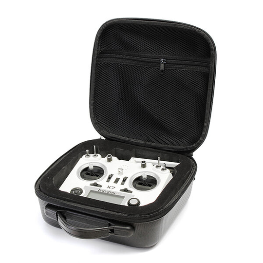 Realacc Handväska ryggsäckväska med svamp för Frsky Taranis X9D PLUS SE Q X7 Sändare för RC Drone