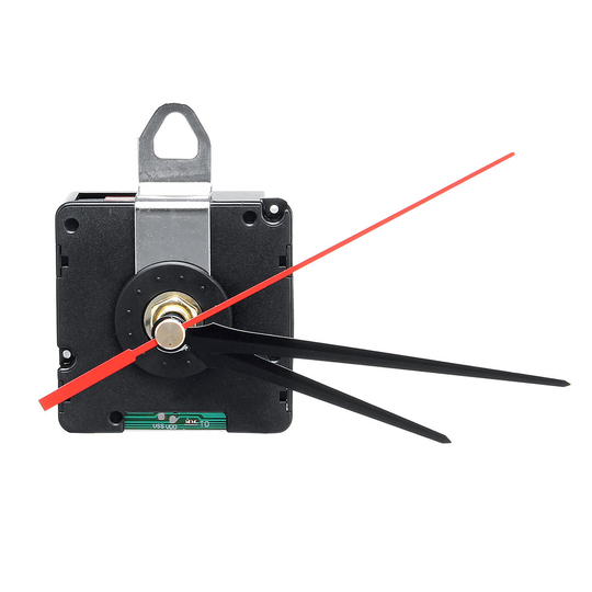 Tysk version DCF European Region Quartz Clock Movement Radiostyrd DIY