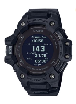 Casio G-Shock G-Squad Heart Rate Monitor -älykello GBD-H1000-1ER