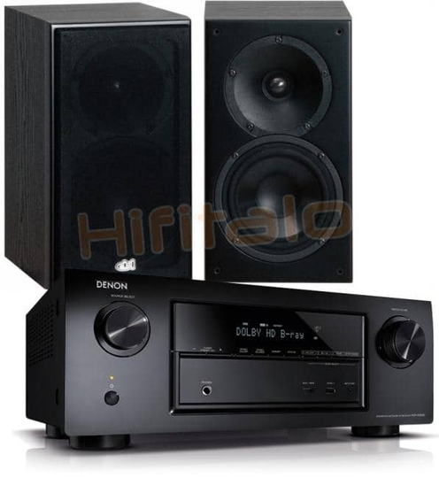 Chorus Compact 662 + Denon AVR-X1600H stereopaketti