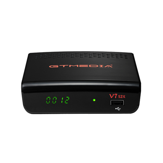 GTMEDIA V7 S2X DVB-S2 Satellit-TV-mottagare H.265 1080P HD USB WIFI AVS + VCM ACM T2MI BISS PowerVu DRE Set Top Box