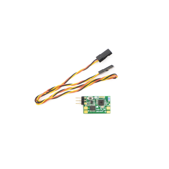 FrSky FAS7 ADV 7Amp strömsensor kompatibel FBUS/S.Port Protocol RC-mottagare för gliderservon