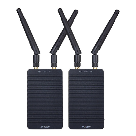 Measy Tour T1 4K HD 200M Trådlöst HDMI Videoöverförigssystem 5G Bildsändare och mottagarsats för Vlog Live Streamig mult