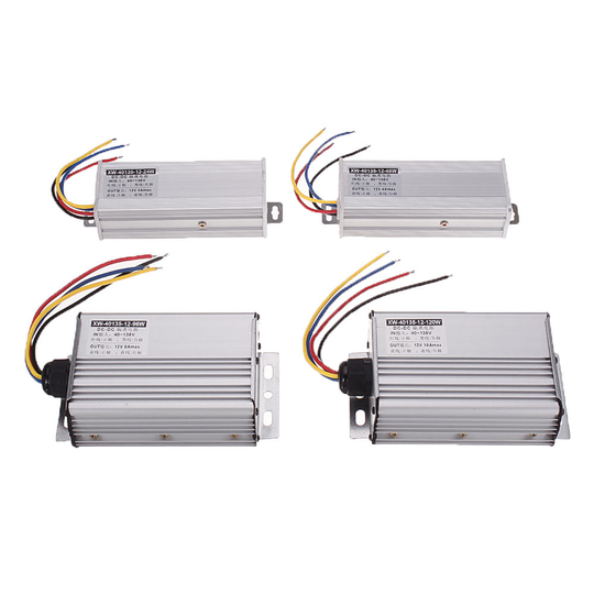 Vattentät 40-135V till 12V DC Buck Power Converter 2A / 4A / 8A / 10A Flerfaldigt skydd Avstängningsmodul Spänningsadapt
