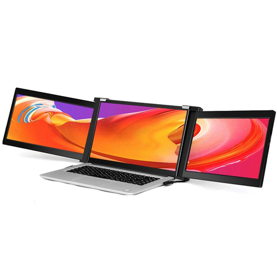 Fopo PD1303D Dual Portable IPS Bildskärm 13,3 tum HD 1920x1080 Stöd Annan skärm för PC Laptop för PS4 för Xbox för Ninte