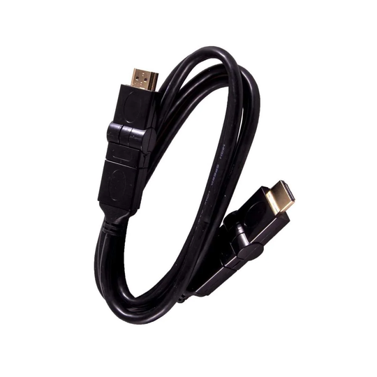 HDMI-kaapeli kääntyvillä liittimillä