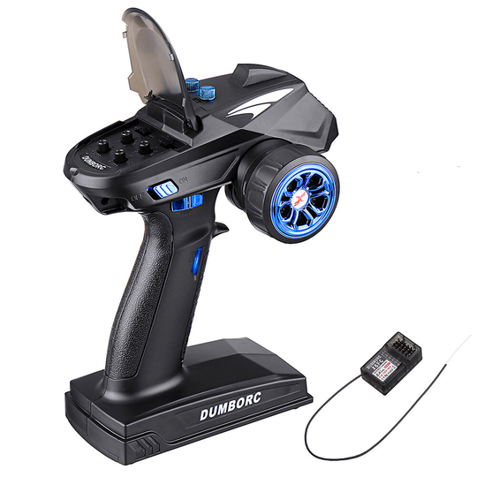 DumboRC X6 2,4GHz 6CH FHSS radiosändare med X6FG RC-mottagare för JJRC Q65 MN-90 RC bilbåt tank modelldelar