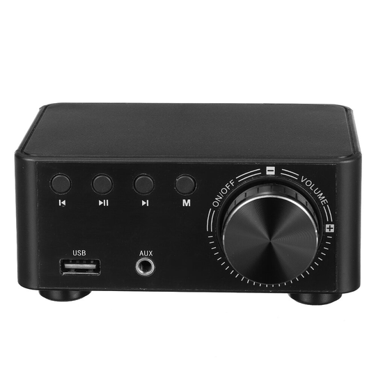 TPA3116 Klass D bluetooth 5.0 HIFI 2x50W Stereoförstärkare Stöd USB TF-kort RCA AUX USB Stick