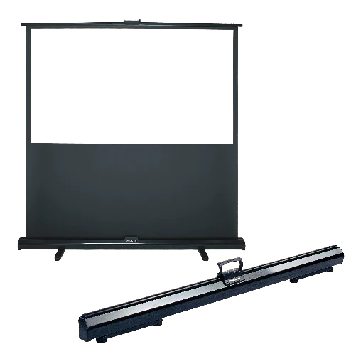 Grandview portable pull up 80" valkokangas 16:9 maasta nouseva