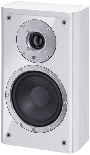 HECO Music Style Rear 200 F, Pianovalkoinen / valkoinen, pari