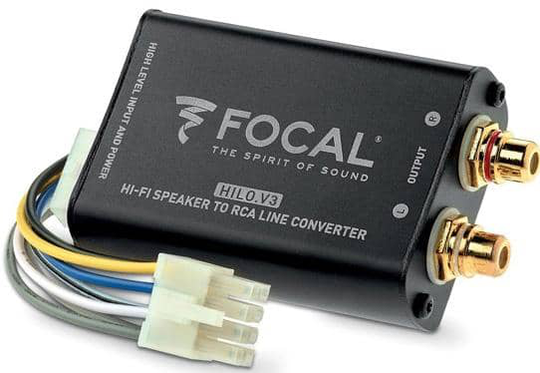 Focal HILO.V3 2-kan linjamuunnin + herätevirta