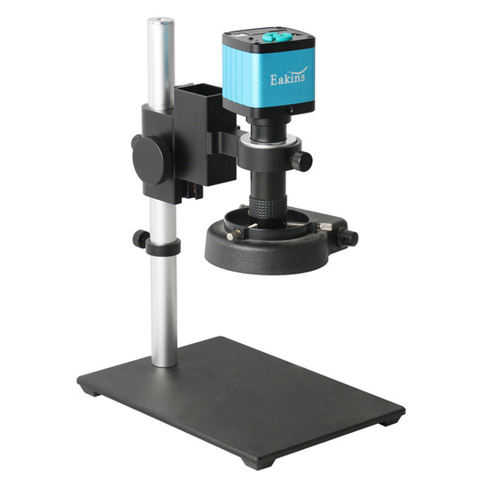 48MP 4K HDMI USB Digital Video Monocular Microscope Camera 1X-130X Zoom C-Mount lins för lödning av reparationsverktyg f