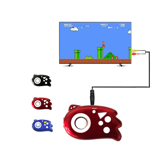 8-bitars Mini TV-spelkonsol Inbyggd 89 Classic Spel Handhållen Videospelspelarkontroller Support TV Output