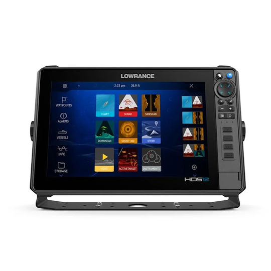 Lowrance HDS Pro 12 yhdistelmälaite ilman anturia