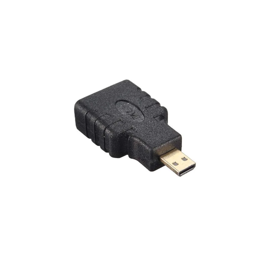 Kullattu Micro-HDMI HDMI-adapteriin
