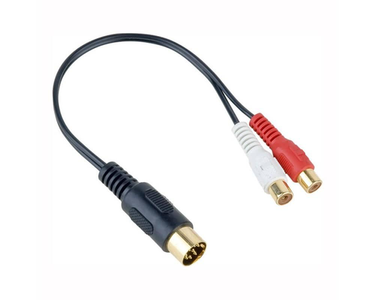 Alpine 8pin - 2 x RCA adapteri - AUX adapteri, CT29AL01