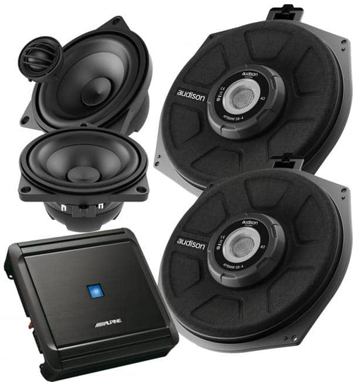 Audiokit BMW hifipaketti Audison