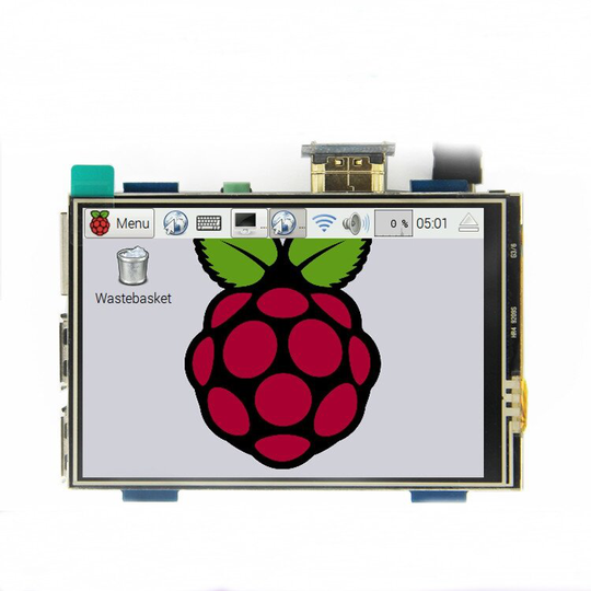 MPI3508 3,5 tums USB-pekskärm Real HD 1920x1080 LCD-skärm för Raspberry Pi 3/2/B+/B/A+