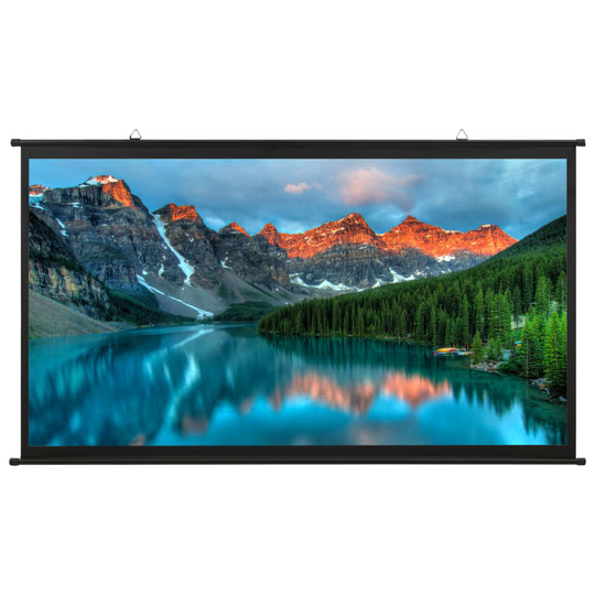 vidaXL Valkokangas 90" 4:3
