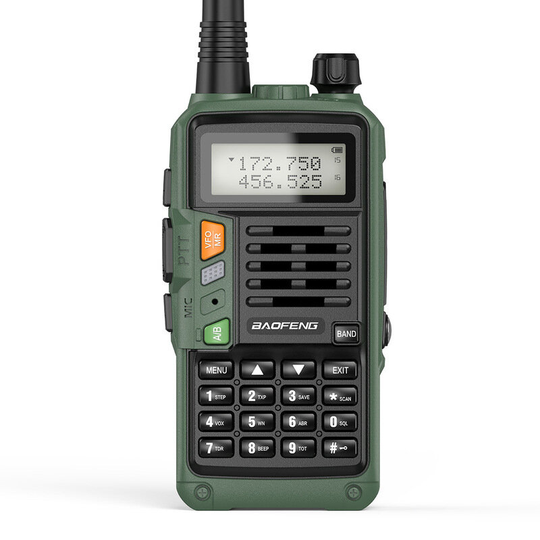 BAOFENG X9 5W 2800mAh UV Dual Band Walkie Talkie med Headset Högeffekts ficklampa LCD-skärm Fallsäker tvåvägsradio