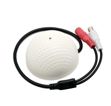 100 kvadratmeter Mini CCTV Säkerhetsövervakning Mikrofon Audio Input