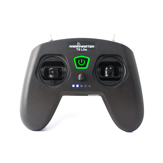 RadioMaster T8 Lite V2 2,4 GHz 8CH CC2500 D8 D16 V1 Protokollpotentiometersensor Gimbal USB-C laddningsradiosändare för