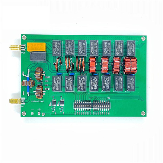 ATU100 1,8MHz-50MHz 200W manuell antenntunner monterad 1W Minsta inställningseffekt