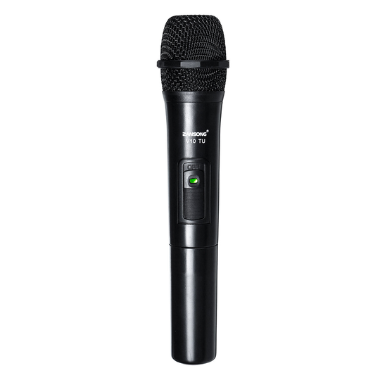 Professionell UHF trådlös mikrofon handhållen mikrofonsystem Karaoke med mottagare