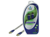 HDMI High Speed uros 19p litteä johto 1,5 m