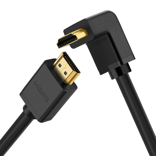 Ugreen 270 graders vinklad 4K HDMI-kabel för PC / bärbar dator / HD-projektor / HDTV / TV Smart Box