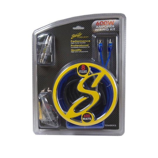 Stinger 8mm2 OFC vahvistimen asennussarja