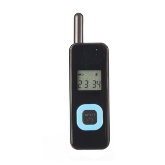 KALOAD M1 1 st Mini Thin Walkie Talkie Lavalier 22-kanal 400-480MHz 1-3KM