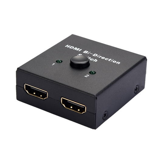 NK-Q3 1080P Plug and Play HDMI Splitter Switch Two In och One Out Smart HDMI Bi-Direction Video Adapter