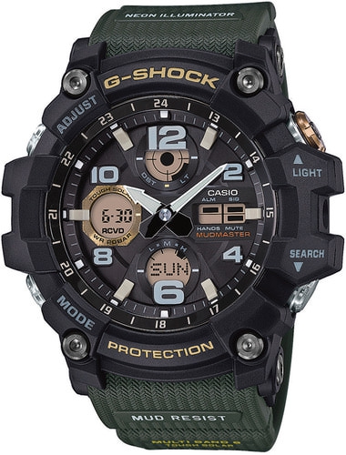 Casio G-Shock Mudmaster Superior Premium -rannekello GWG-100-1A3ER