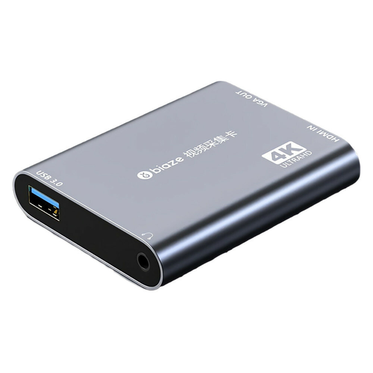 BIAZE TH10 USB 3.0 Video Capturing Card 4K 60Hz HD Live inspelningskort för streaming