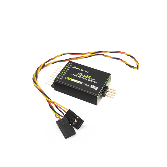 Frsky ADV Li-Po spänningssensor 10mA 2S~8S OLED-skärm kompatibel med FBUS/S.Port Protocol RC-mottagare