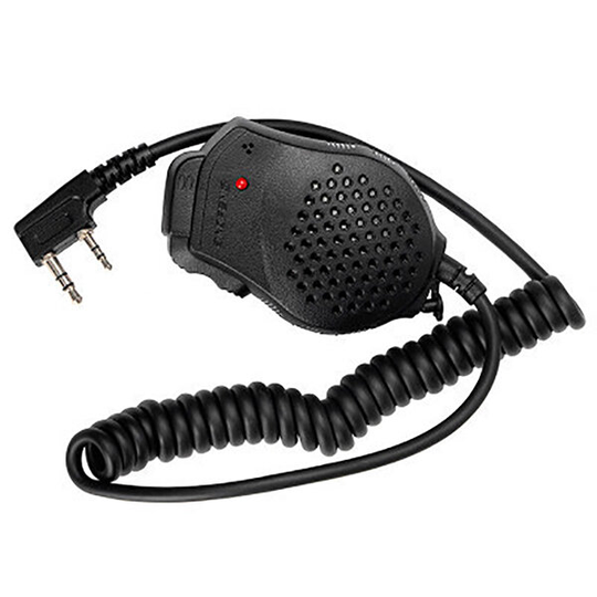 BAOFENG 8D82 Handhållen mikrofonhögtalare Dubbel PTT-högtalare Radio Walkie Talkie-tillbehör