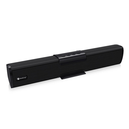 NewRixing NR-8017 Datorljud med telefonfäste Trådlös Bluetooth-högtalare Bärbar Mini Vard Subwoofer uppladdningsbar