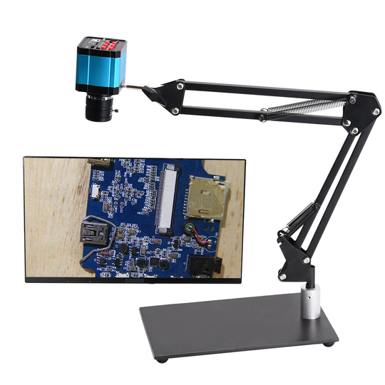 HAYEAR Industry Live Digital HDMI USB-kamera 35 mm F1.7 CS-fäste Låg distorsionslins för direktsändning av kamera Pianok