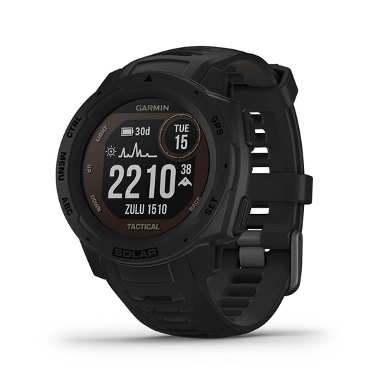 Garmin Instinct GPS Solar Tactical Black 010-02293-03